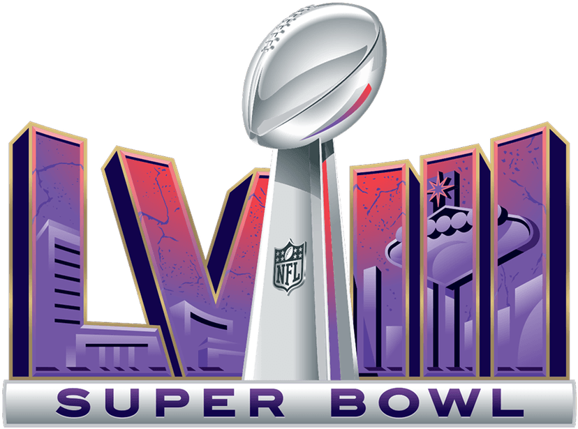 Logo of the Super Bowl 2024